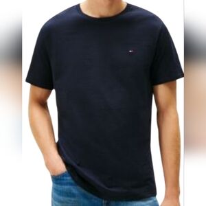 Tommy Hilfiger Crew Neck Short Skeeve Tshirt Navy Blue Men's Plus Size XXL NWT